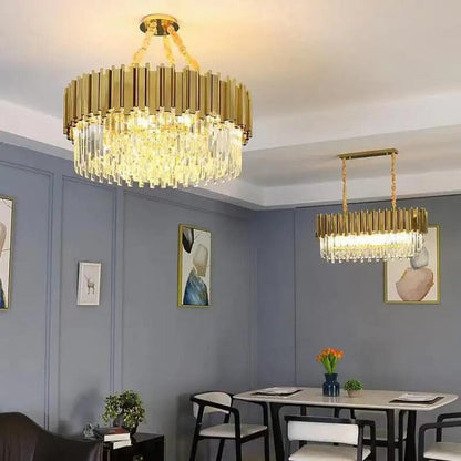 Luxury Crystal Tier Chandelier