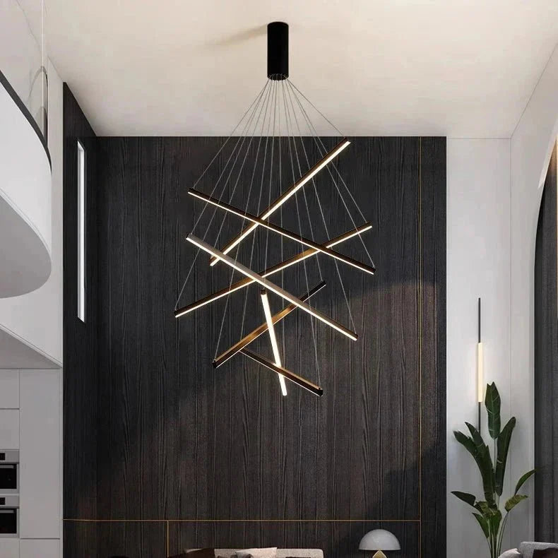 Linear LED Chandelier