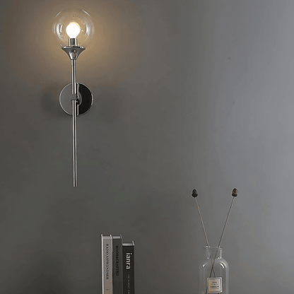 Glasora Nordic Glass Globe Wall Light