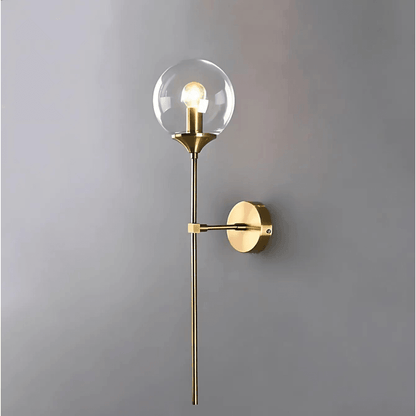 Glasora Nordic Glass Globe Wall Light