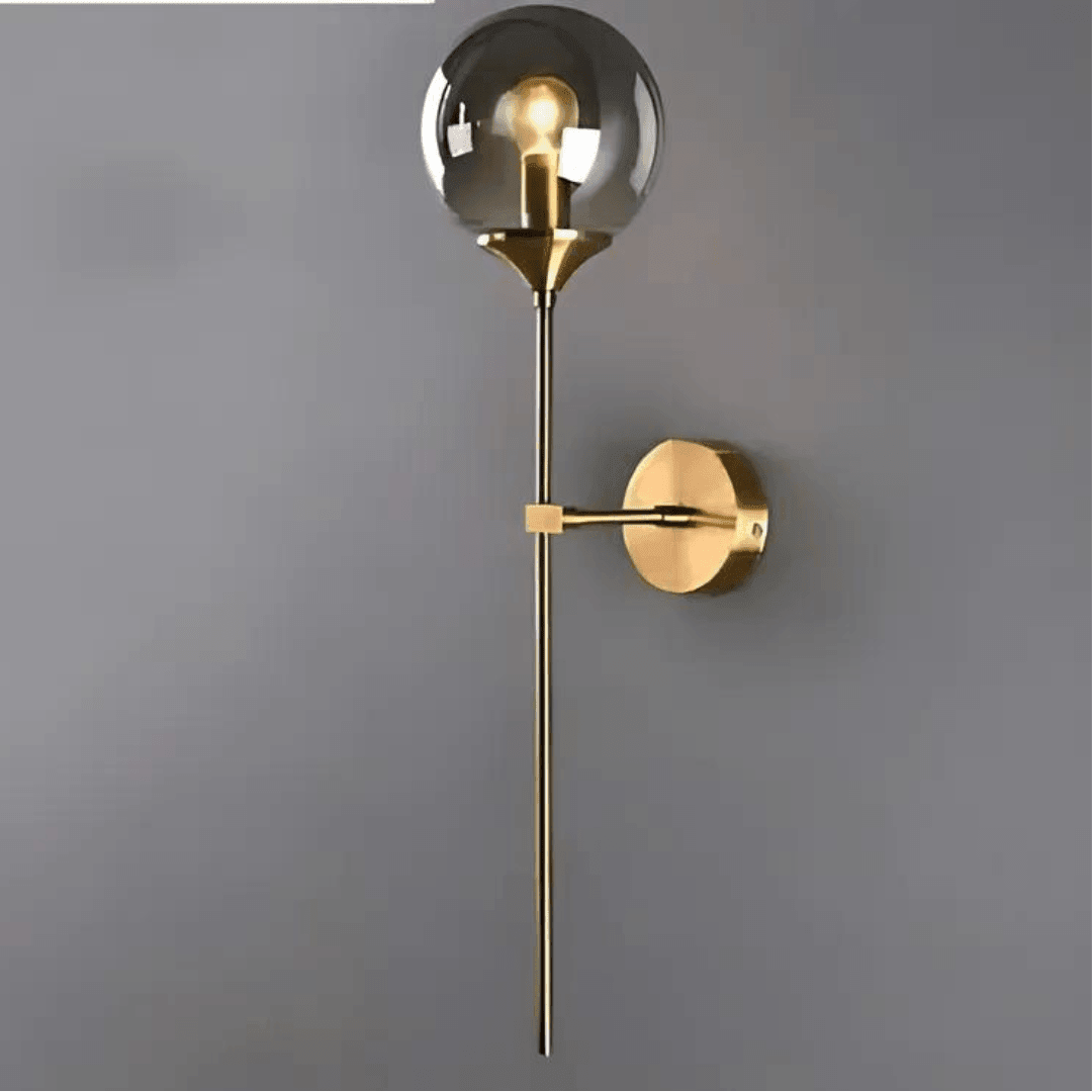 Glasora Nordic Glass Globe Wall Light