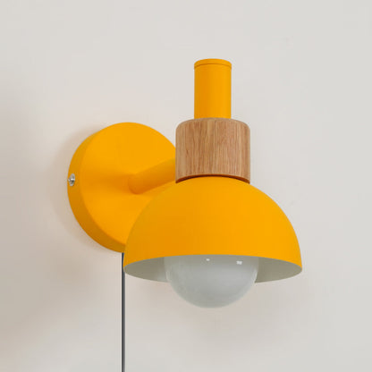 Contemporary Plug In Wall Light