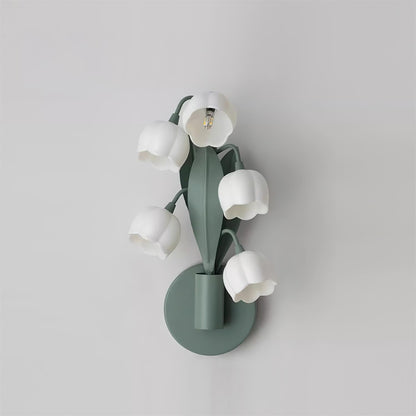 Green Lily Wall Lamp