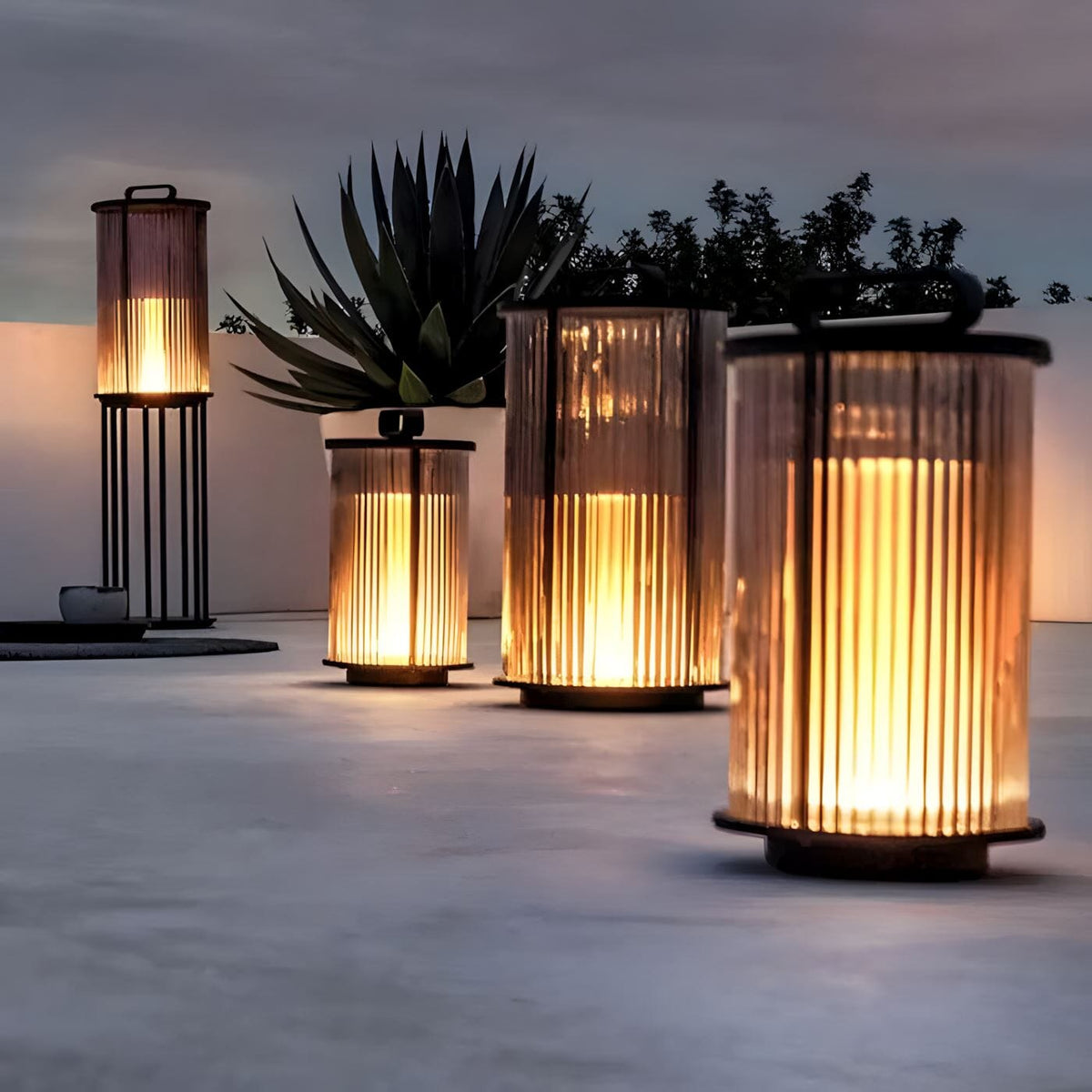 Luma Outdoor LED Lantern Light