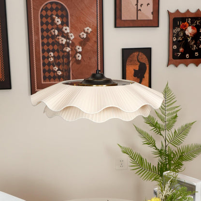 Velora Pleated Pendant Light