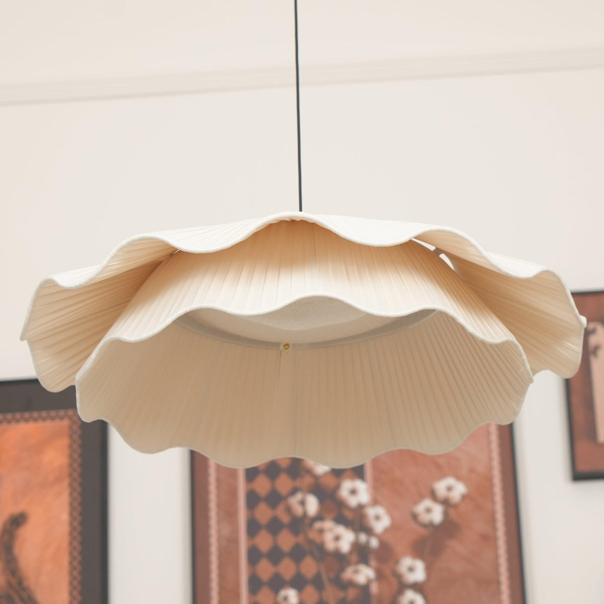 Velora Pleated Pendant Light