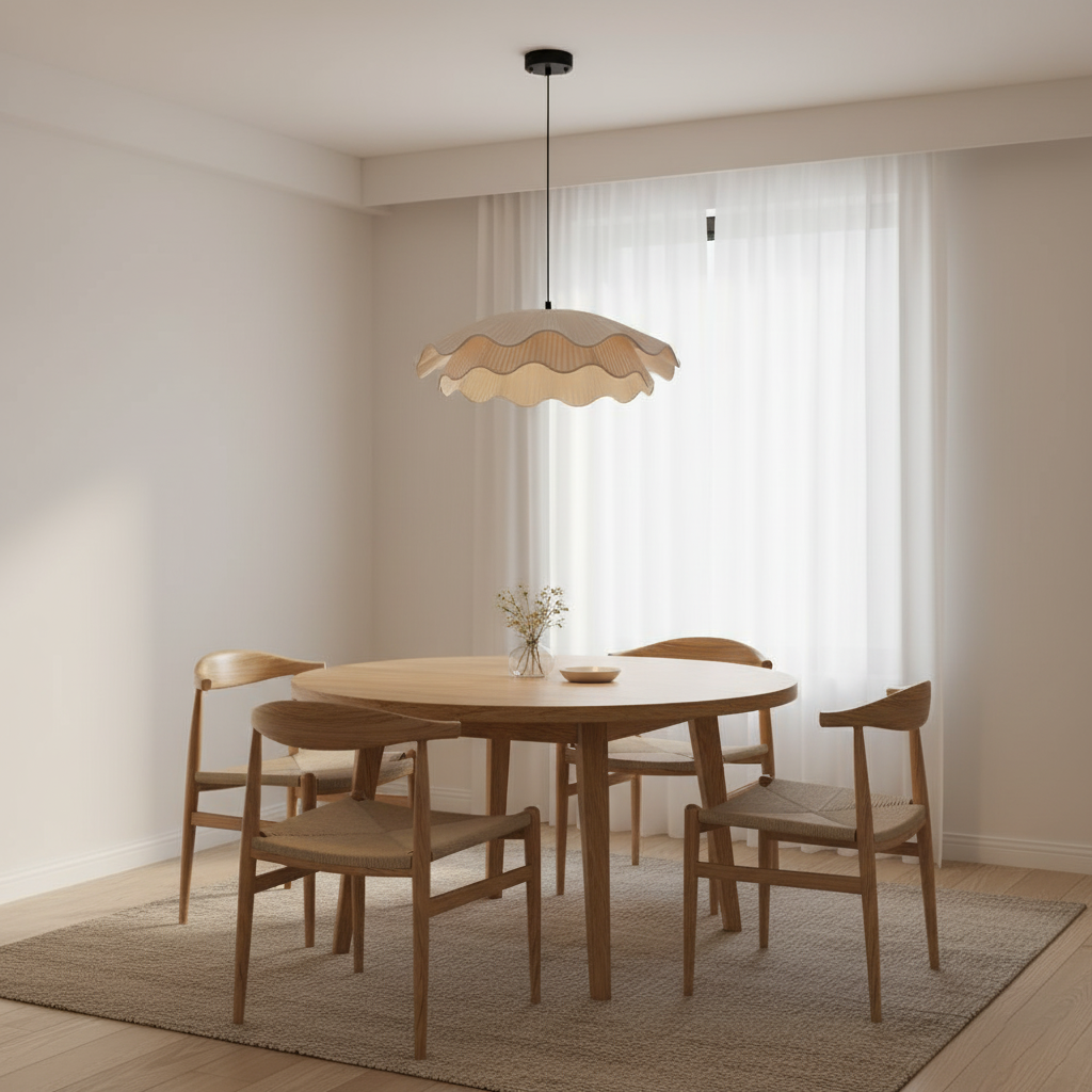 Velora Pleated Pendant Light