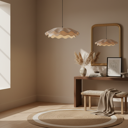 Velora Pleated Pendant Light