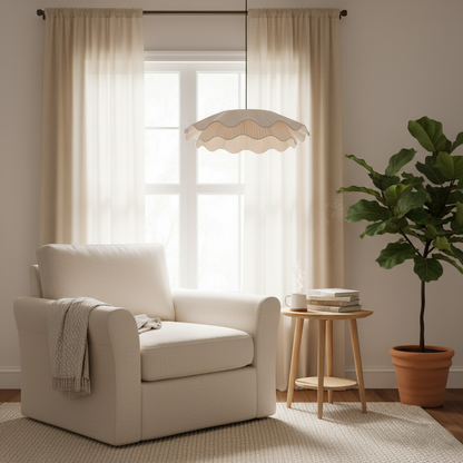 Velora Pleated Pendant Light
