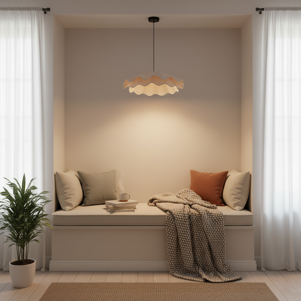 Velora Pleated Pendant Light