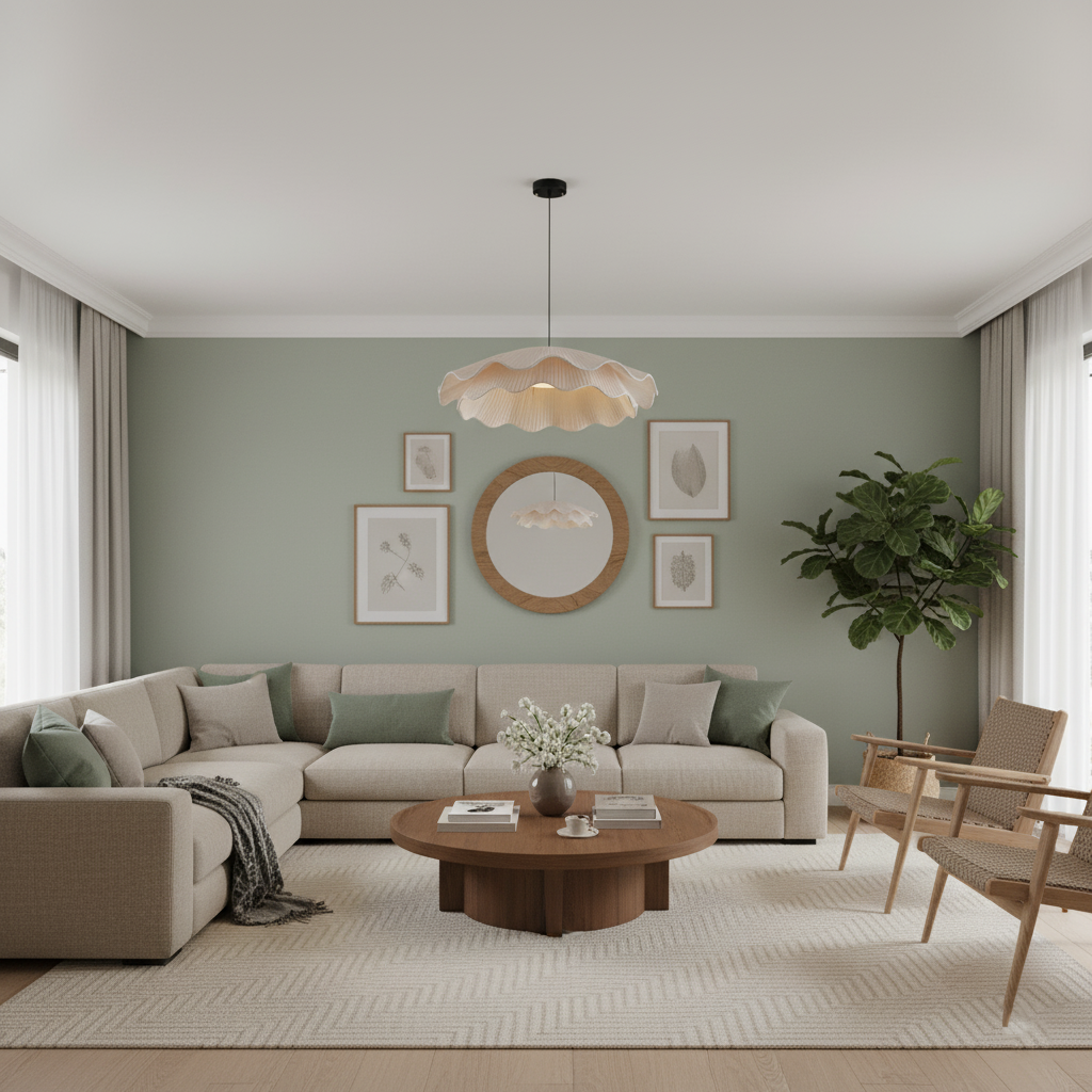 Velora Pleated Pendant Light