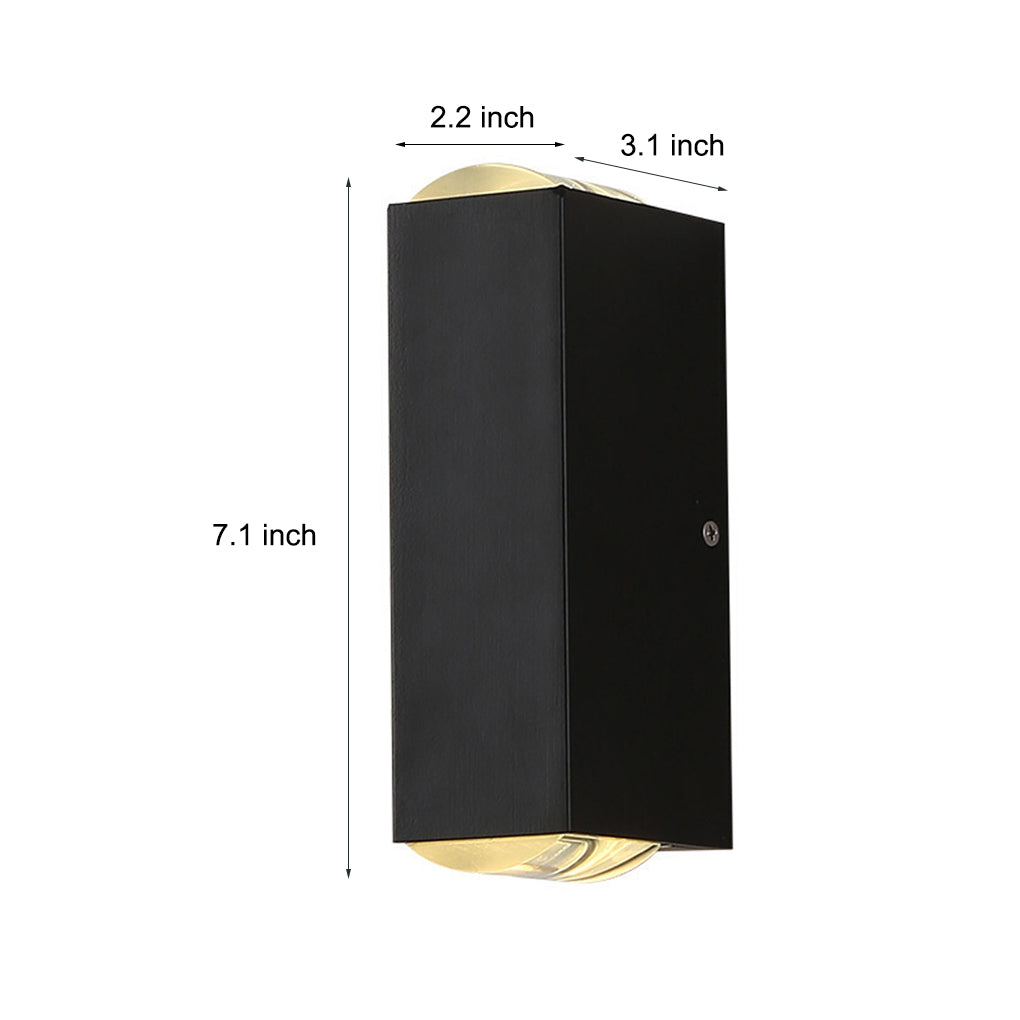 Waterproof LED Up-Down Outdoor Wall Light