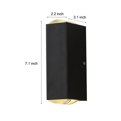 Waterproof LED Up-Down Outdoor Wall Light
