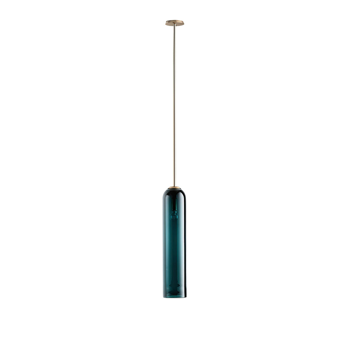 Long Tube Glass Pendant Lamp
