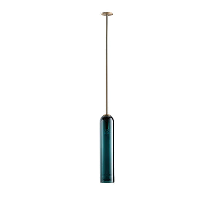 Long Tube Glass Pendant Lamp