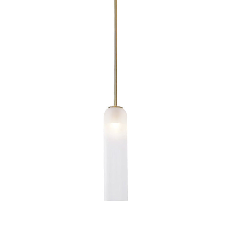 Long Tube Glass Pendant Lamp