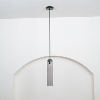 Long Tube Glass Pendant Lamp