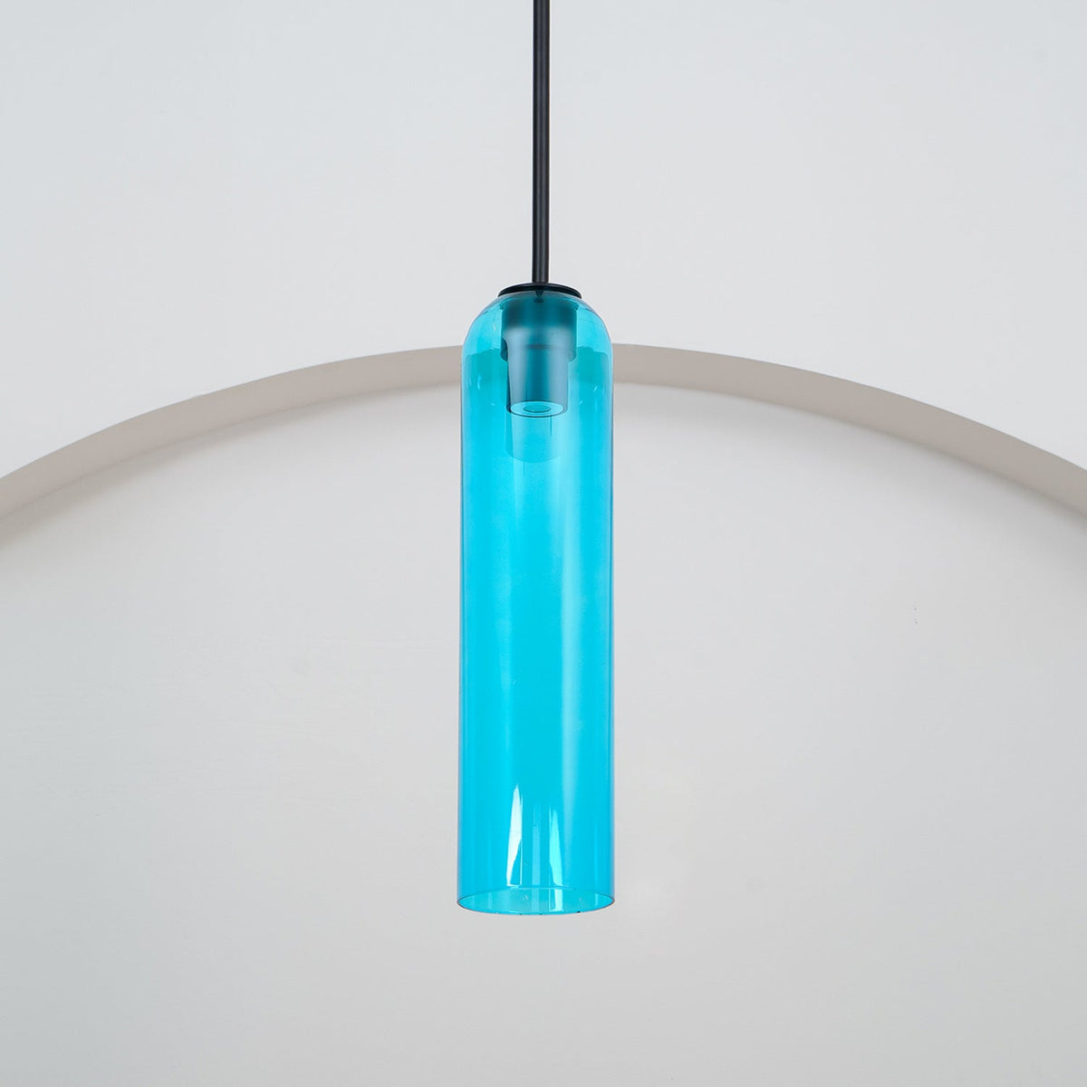 Long Tube Glass Pendant Lamp