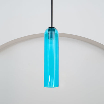 Long Tube Glass Pendant Lamp