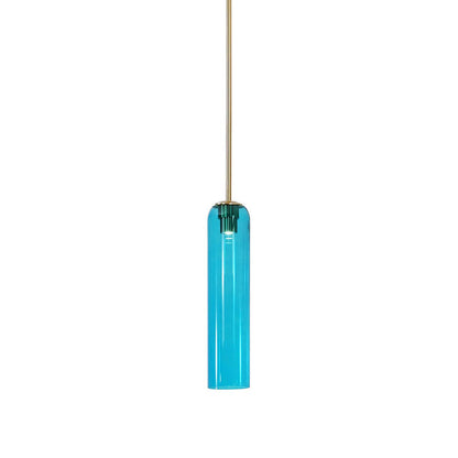 Long Tube Glass Pendant Lamp