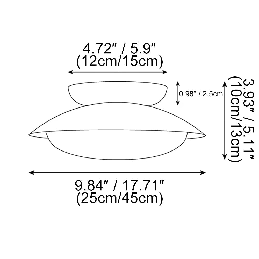 Retrova Dome LED Ceiling Light
