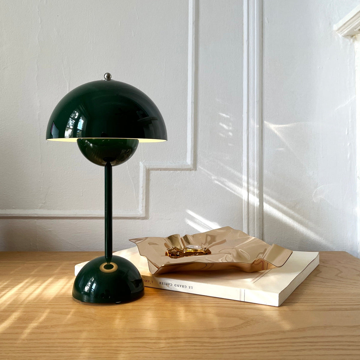 Mini Flowerpot Cordless Table Lamp With Touch Sensor