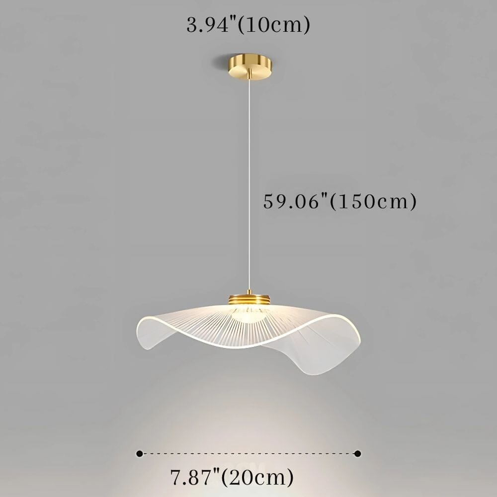 Lotus Glow LED Chandelier