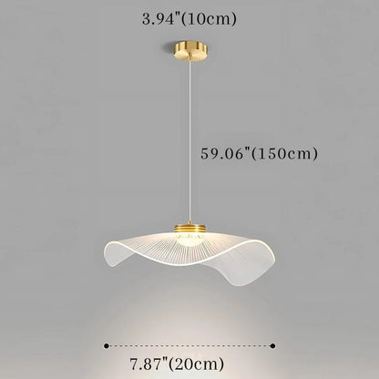 Lotus Glow LED Chandelier