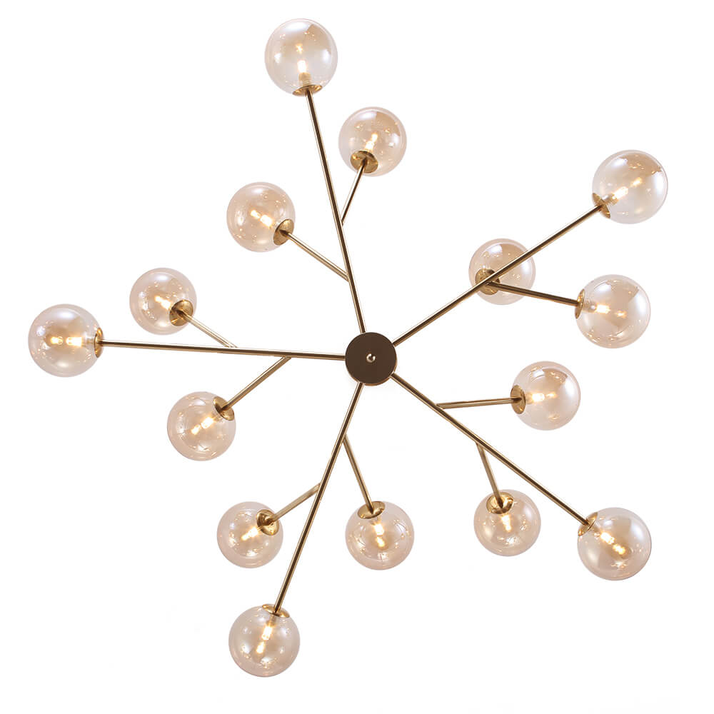 Modern Bubble Branch Chandelier