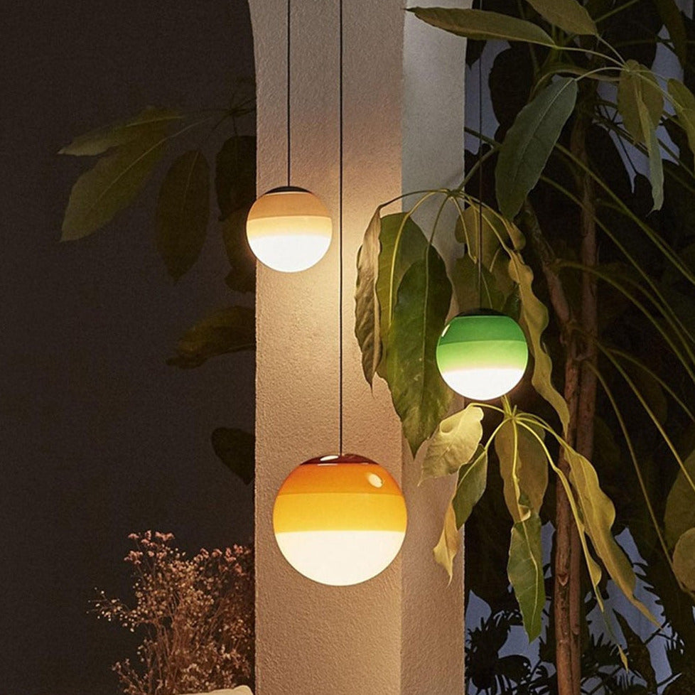 Gradiora Dual Tone Glass Pendant Light