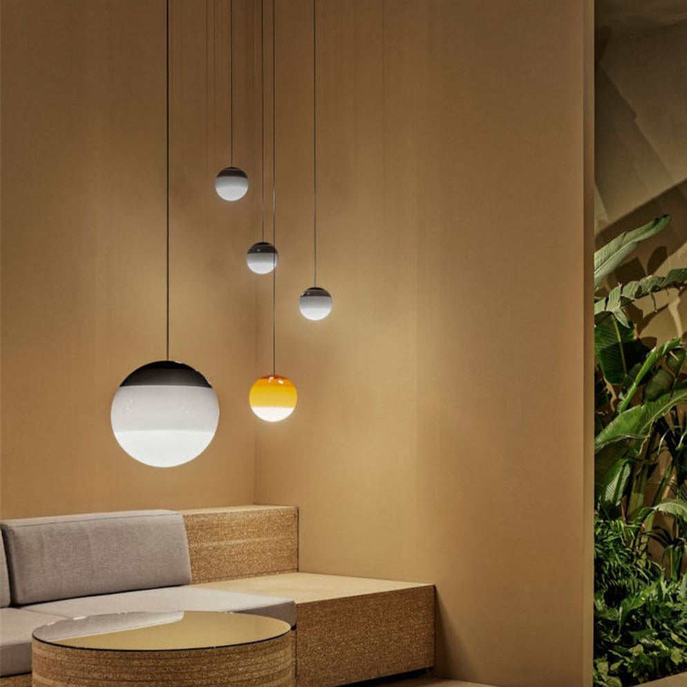 Gradiora Dual Tone Glass Pendant Light