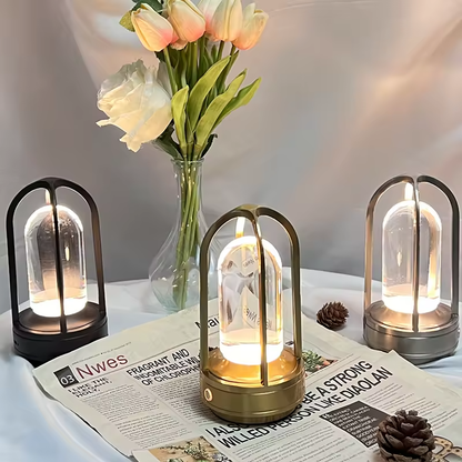 Lumora Wireless LED Table Lamp With Cordless Rechargeable Battery & Touch Switch