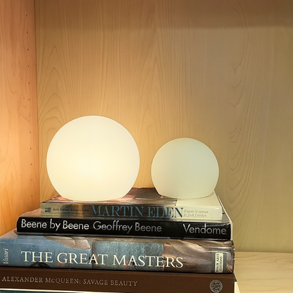 Cordless LED Moon Globe Table Lamp