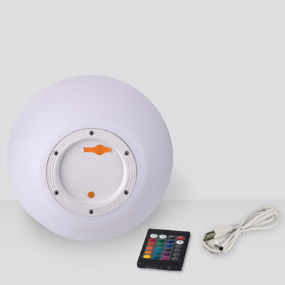 Cordless LED Moon Globe Table Lamp