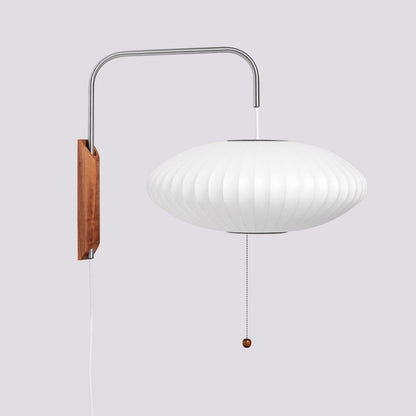 Modern Walnut Wall Lamp