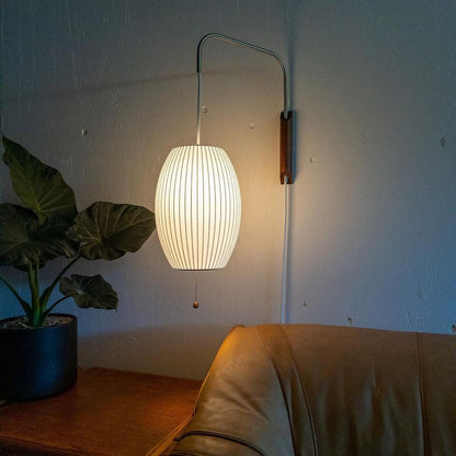 Modern Walnut Wall Lamp