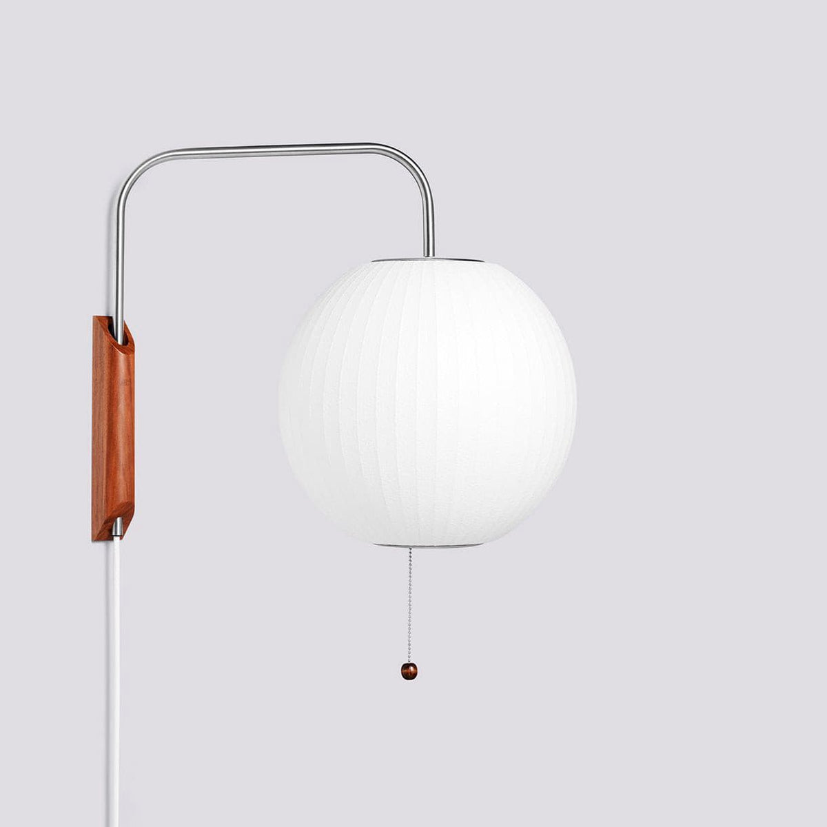 Modern Walnut Wall Lamp