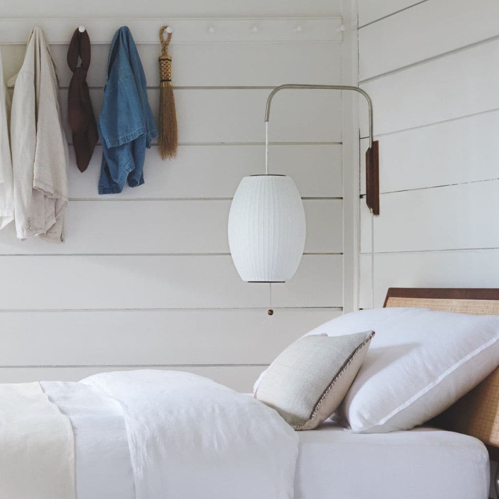 Modern Walnut Wall Lamp