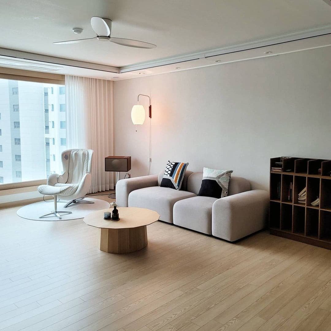 Modern Walnut Wall Lamp
