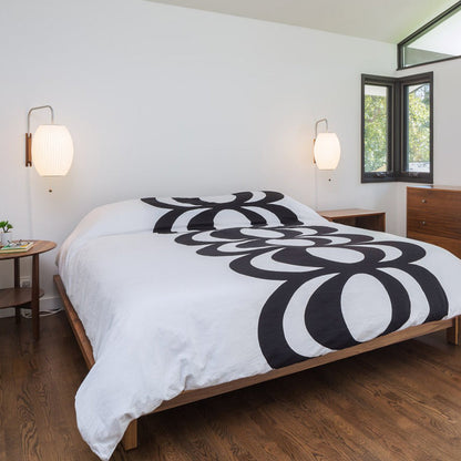 Modern Walnut Wall Lamp