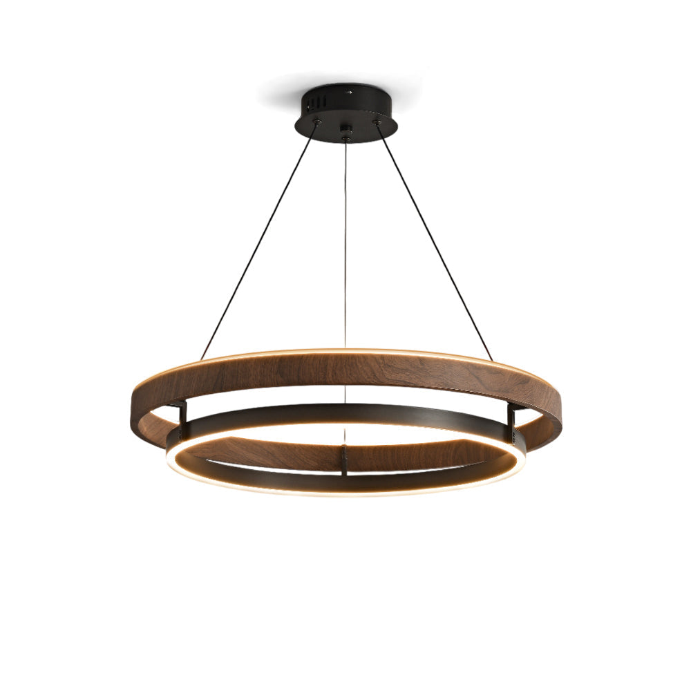 Double Ring LED Chandelier