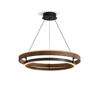 Double Ring LED Chandelier