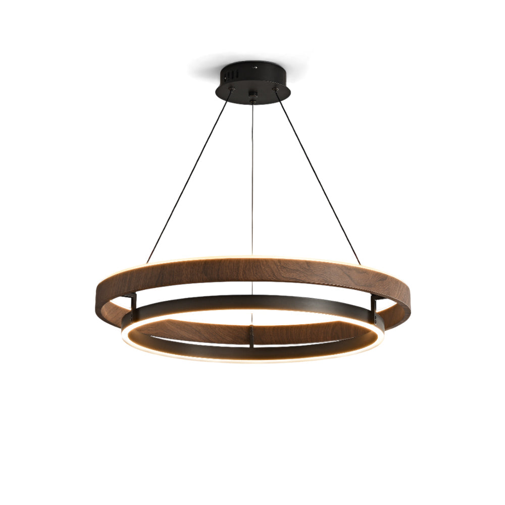 Double Ring LED Chandelier