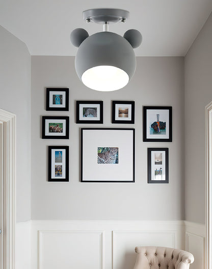 Nordic Macaron Iron Ceiling Lamp