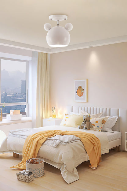 Nordic Macaron Iron Ceiling Lamp