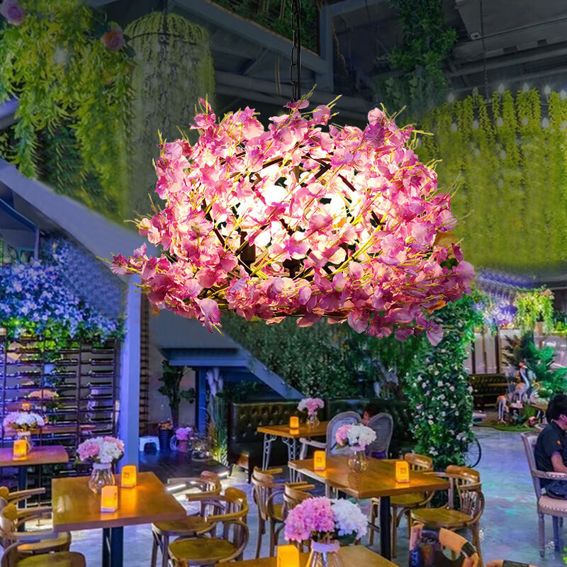 Blossom Flower LED Chandelier Pendant Light