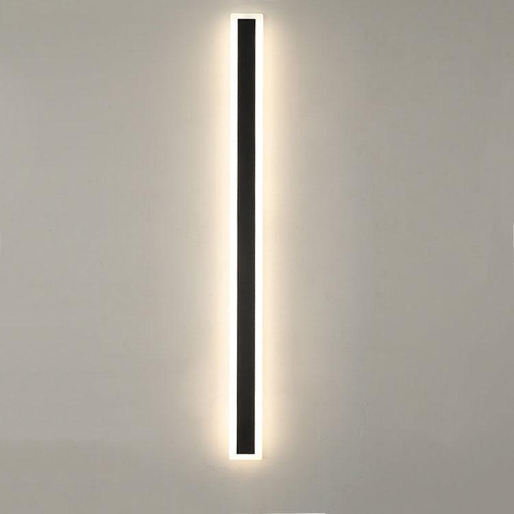 Modern Vertical LED Outdoor Wall Light