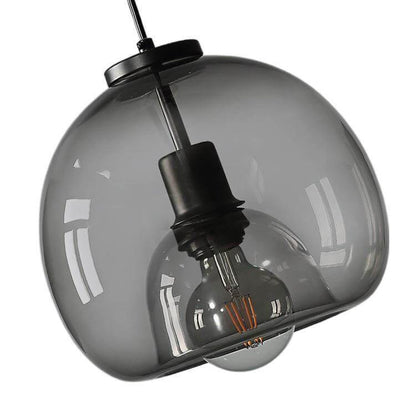 Modern Minimalist Glass Globe Pendant Light