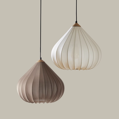 Valley Bloom Fabric Pendant Light