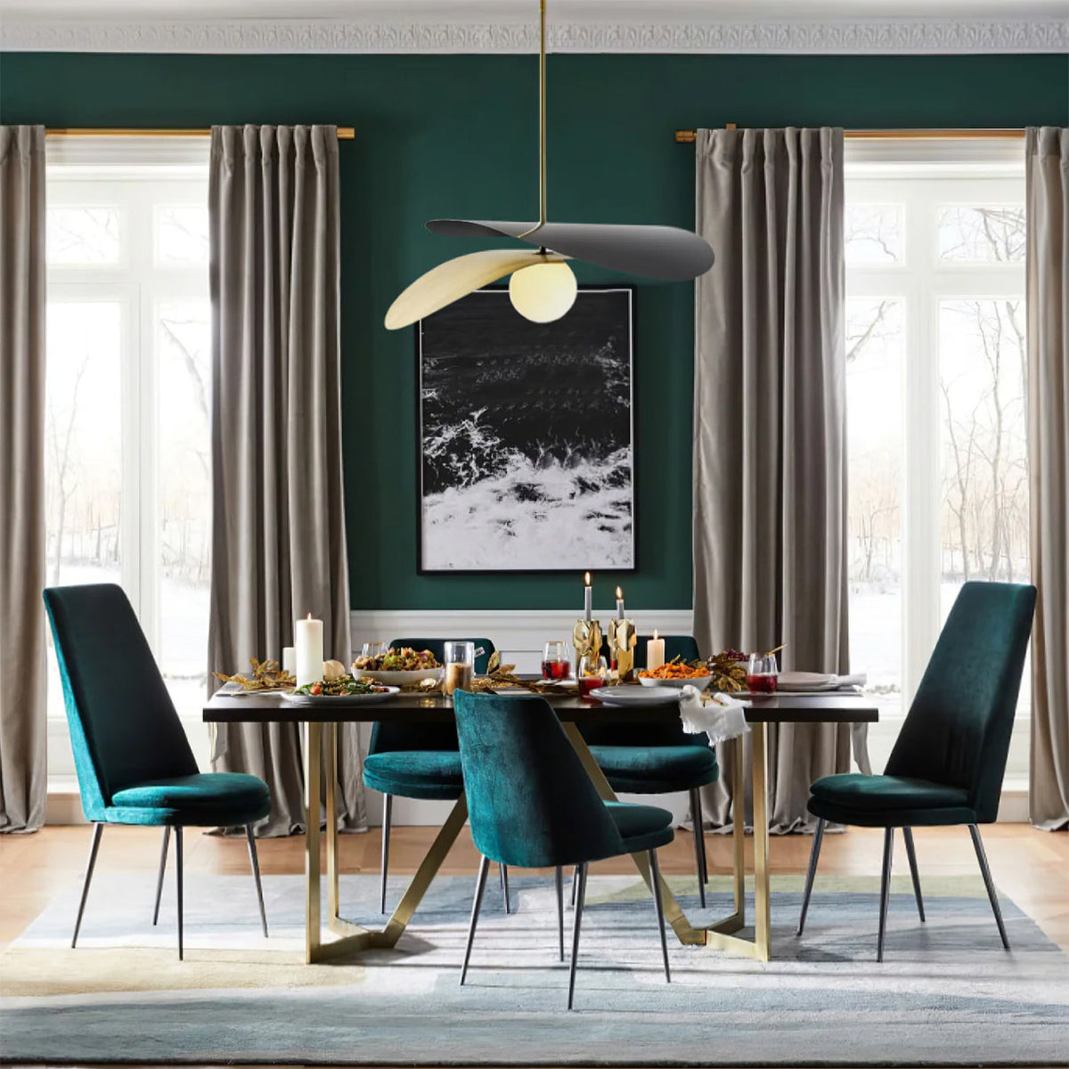 Mid-Century Modern Pendant Light